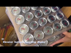 37.2mm 둥근 엘리베이터 버튼 엘리베이터 예비 부품 리프트 누르기 버튼