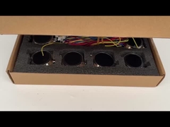 고화질 배경 원형 터치 버튼 1.28 인치 엘리베이터 부품을 위한 맞춤형 바닥 엘리베이터 버튼