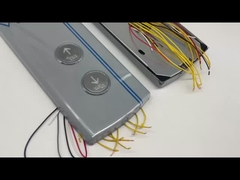 스테인리스 스틸 헤어라인/미러 표면 매립형 엘리베이터 제어판 리프트 LOP HOP 작동 패널