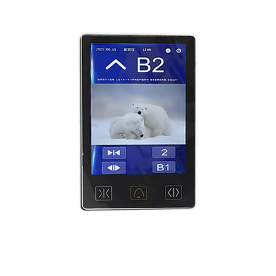 10.1 Inch Electrical Lift Smart Touch Screen Elevator Touch Cop Lop Control Panel Elevator Tft Lift Display Car Machine